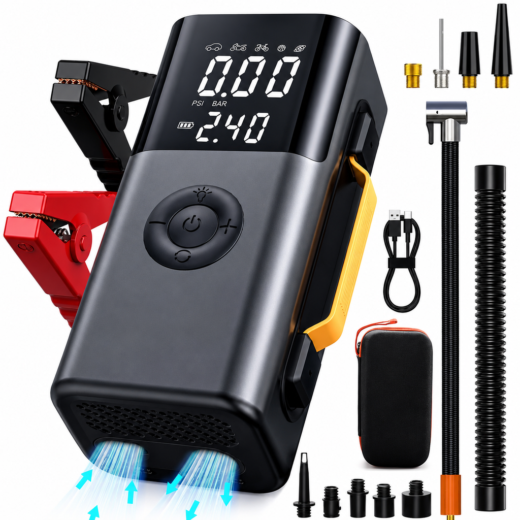 DriveForm AirCharge Pro Jump Starter & Tyre Inflator