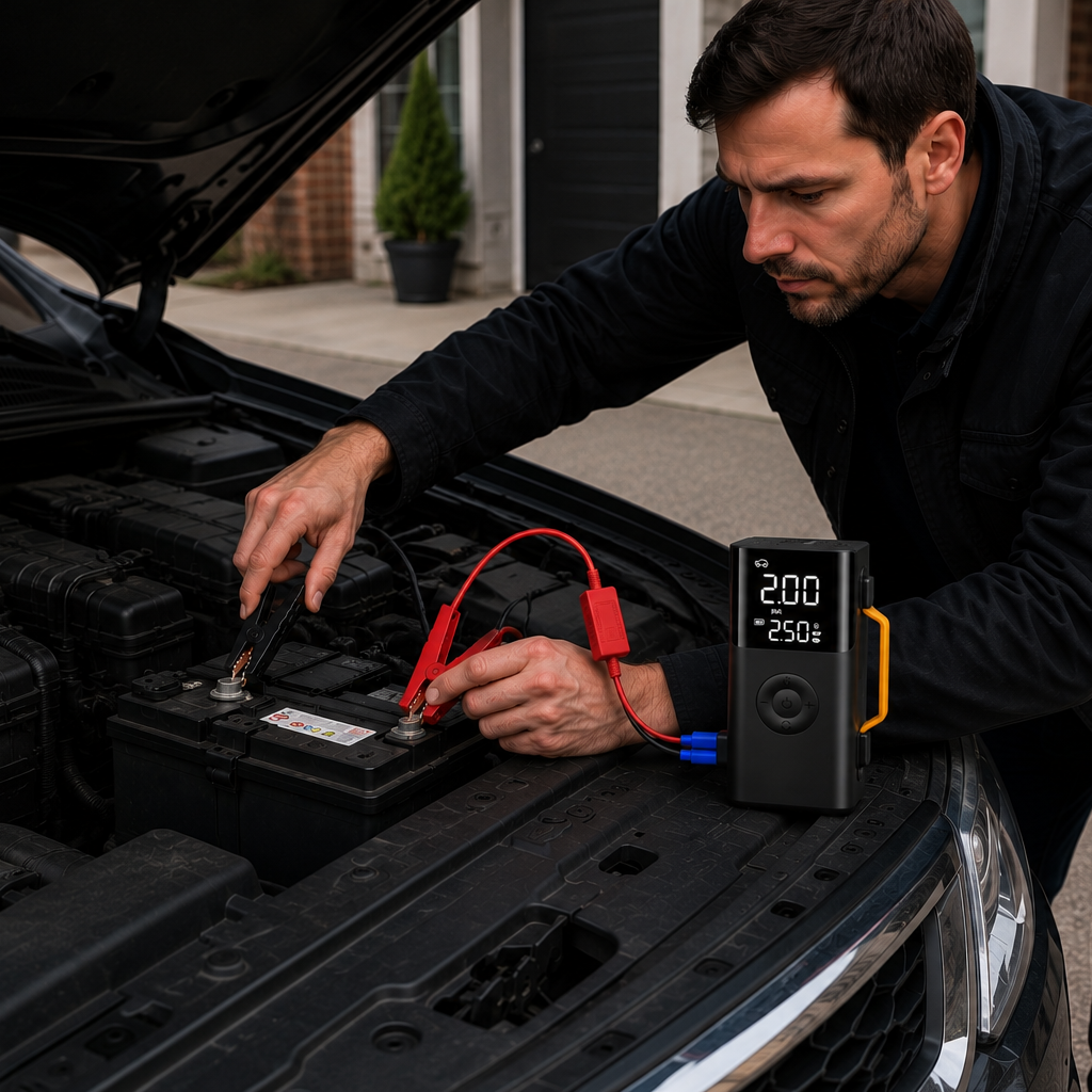 DriveForm AirCharge Pro Jump Starter & Tyre Inflator